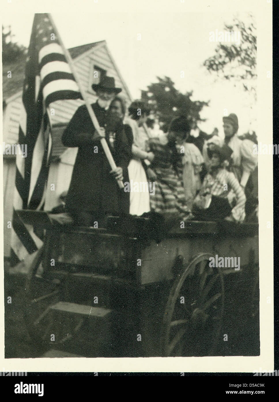 Vecchia scuola di canto a Parigi Hill fiera. Nessuna data, ma probabilmente intorno al 1915. Foto Stock