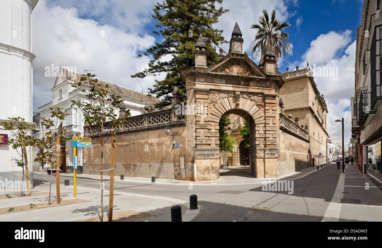 Chiesa di Santo Domingo, SANLUCAR DE BARRAMEDA, CADIZ, Spagna Foto Stock