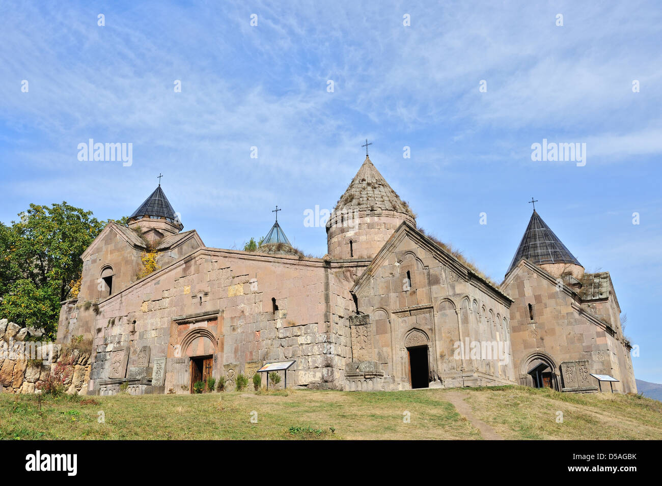 Goshavank Monastero, Armenia Foto Stock