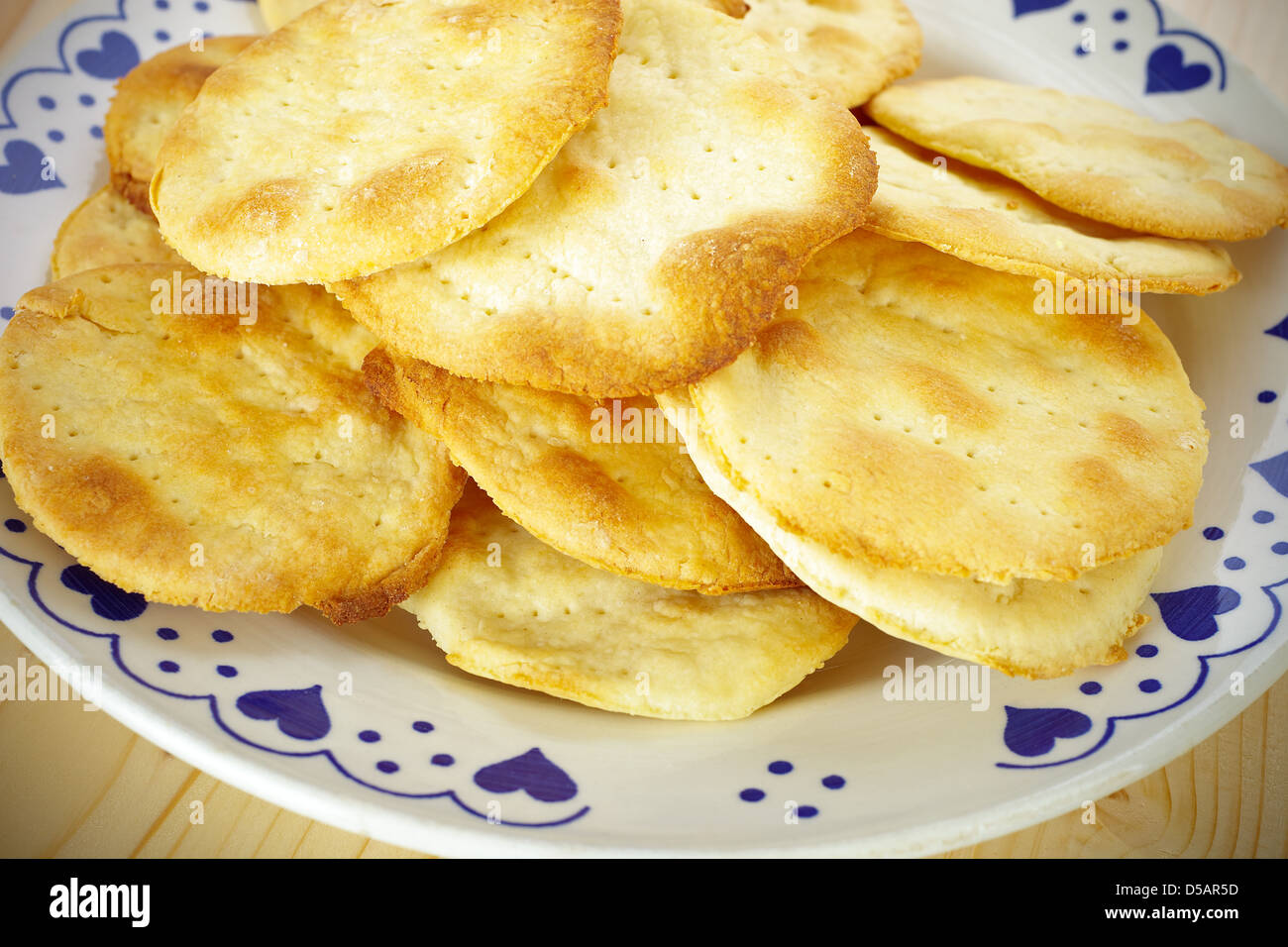 Biscotti fatti in casa Foto Stock