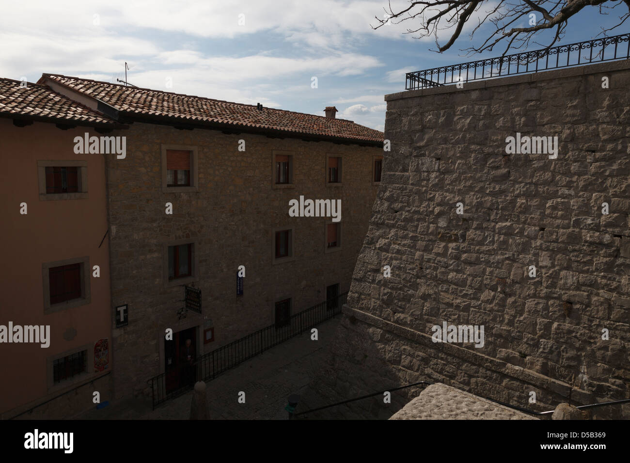 Il borgo di Castelmonte, Cividale, Friuli Venezia Giulia, Italia Foto Stock