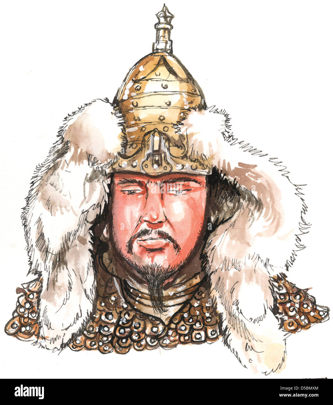 Gengis Khan Foto Stock