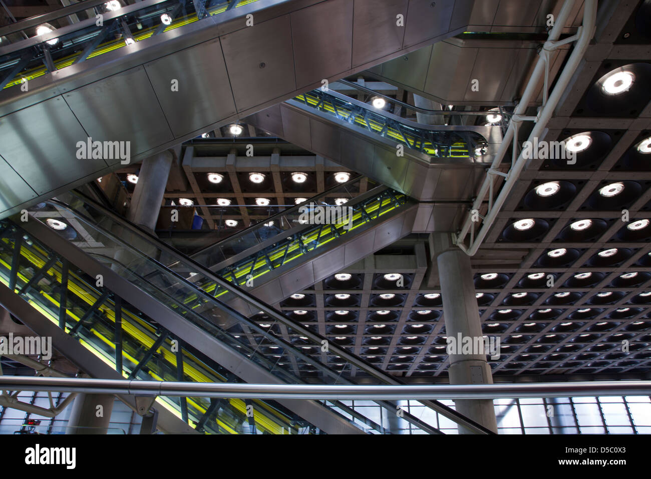 Scale presso la Lloyds building Foto Stock