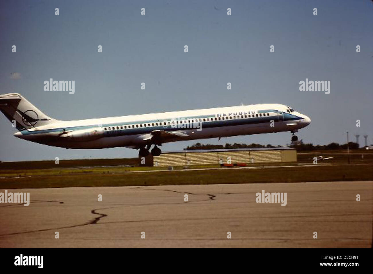 Il Douglas DC-9 N762NC Foto Stock