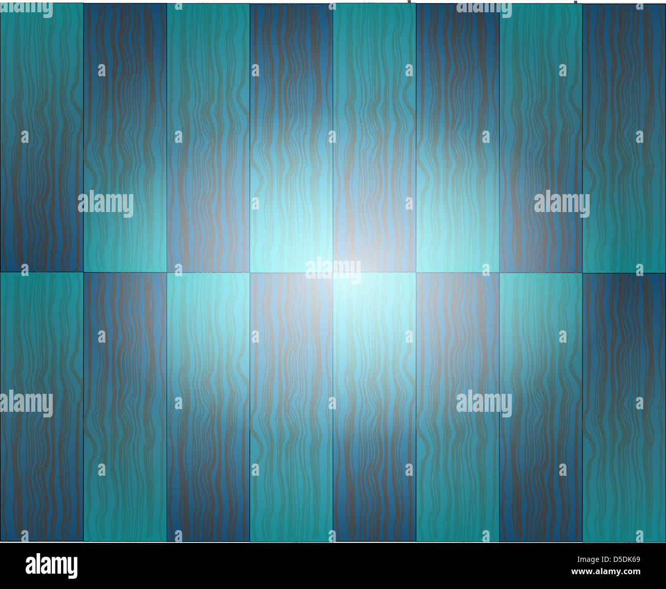 In legno di colore blu sullo sfondo di texture con centro bianco Foto Stock