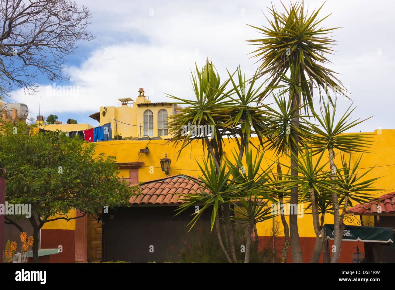 Casa coloniale, San Miguel De Allende, Messico Foto Stock