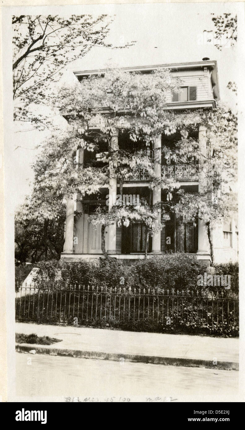 Il Glicine casa sull'angolo nordoccidentale del Massachusetts Avenue e undicesimo Street NW, Washington, DC, (raso 1924) Foto Stock