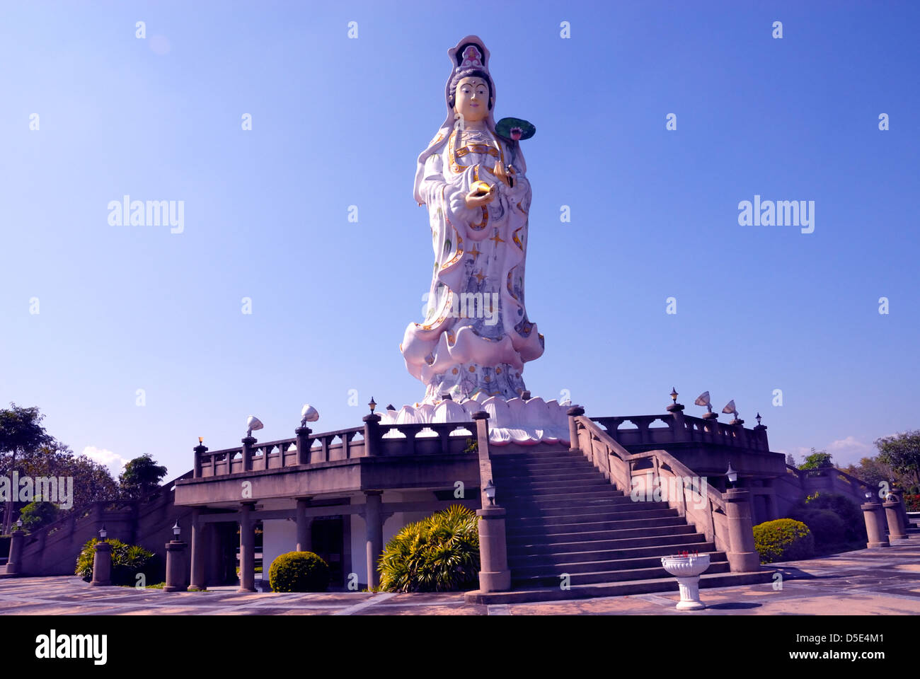 Nella motivazione del il tempio Cinese in Chiang Mai Thailandia del Nord prese il 01/07/2009 Foto Stock