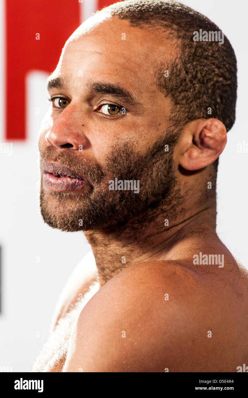 Brasiliano combattente MMA Fabricio Nascimento Foto Stock