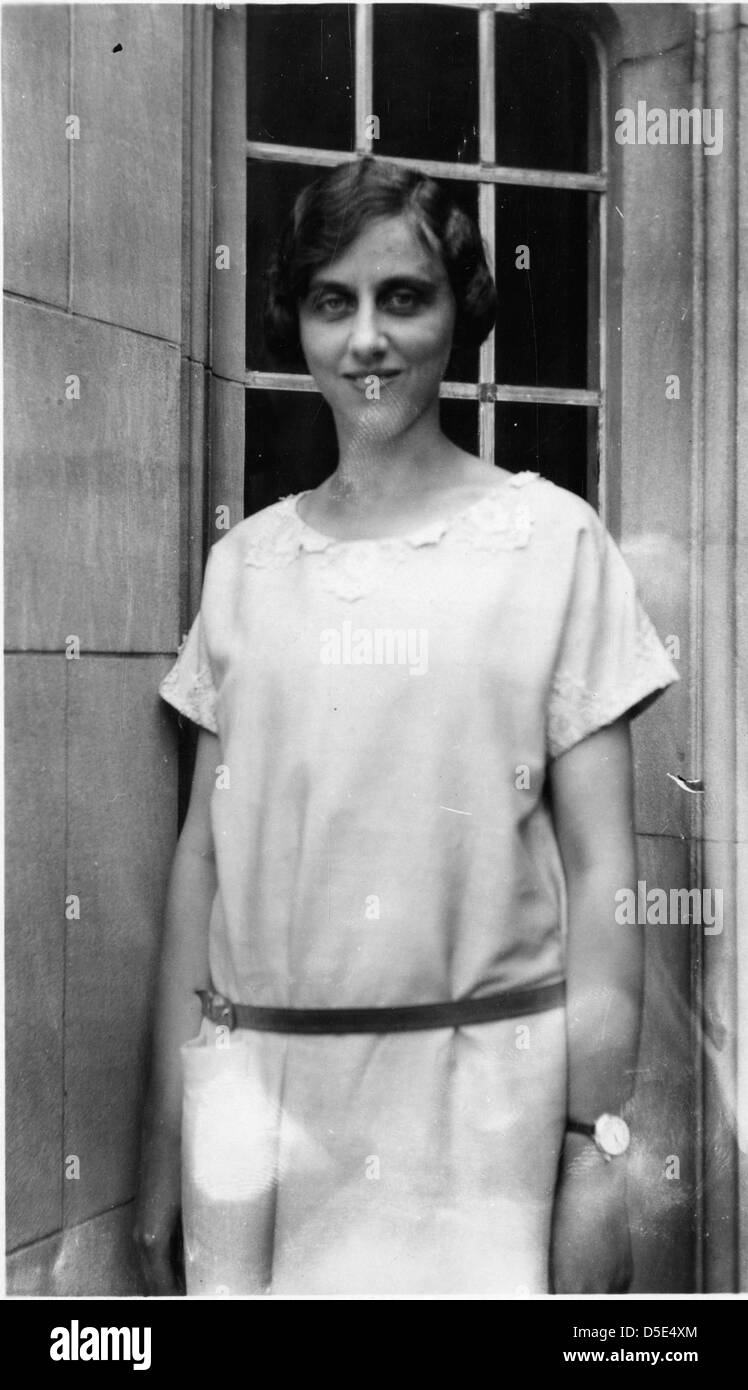 Jennie Laura Symons Simpson (1894-1977) Foto Stock