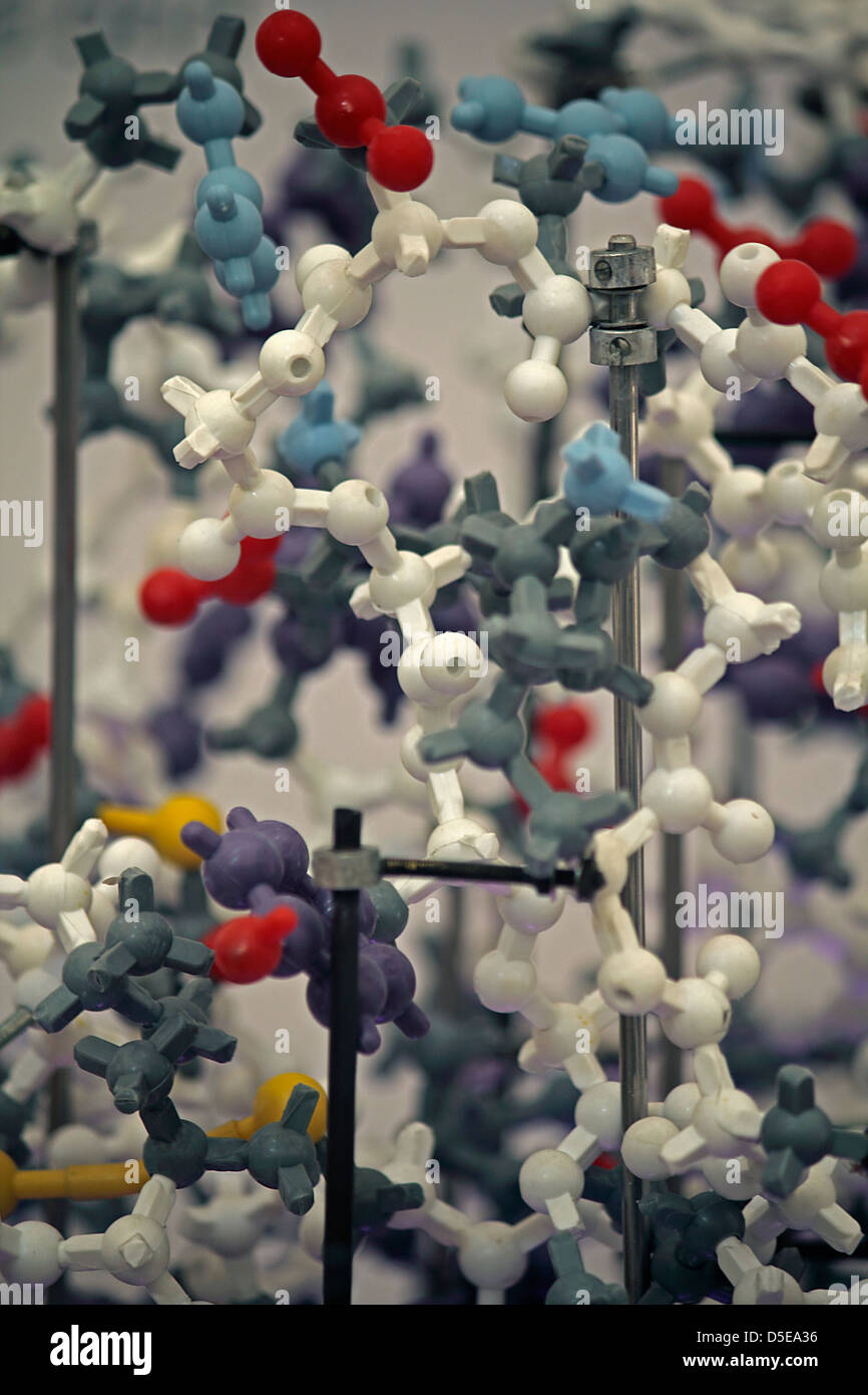 Modello molecolare Foto Stock