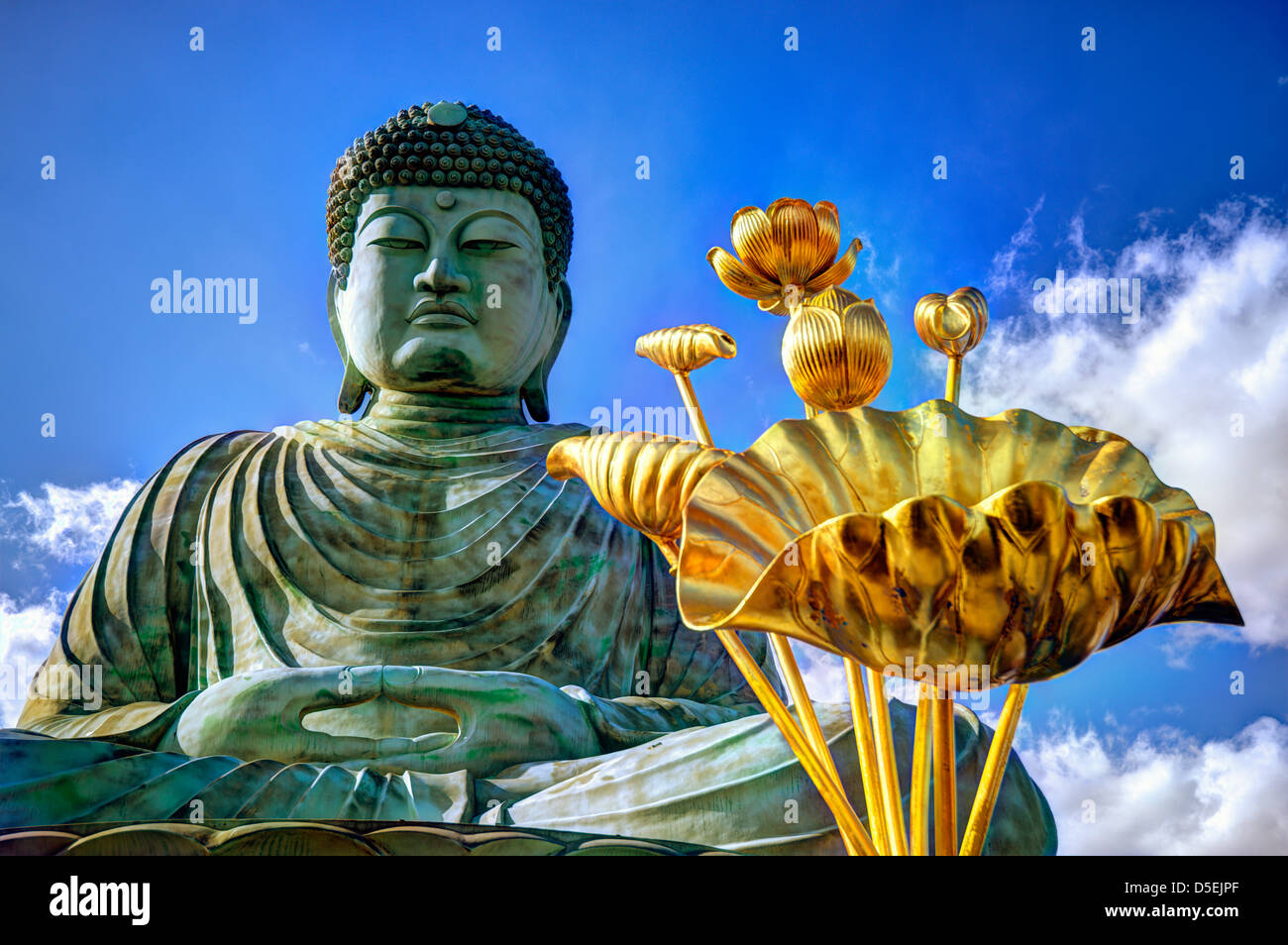 Grande Buddha di Hyogo a Kobe, in Giappone. Foto Stock