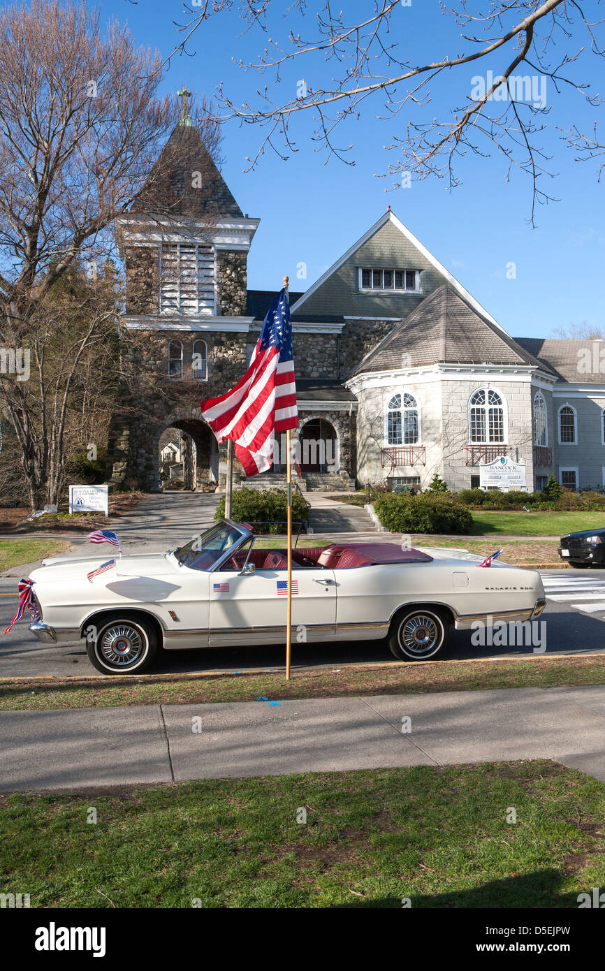 Patriota del Giorno , Lexington, New England, STATI UNITI D'AMERICA Foto Stock
