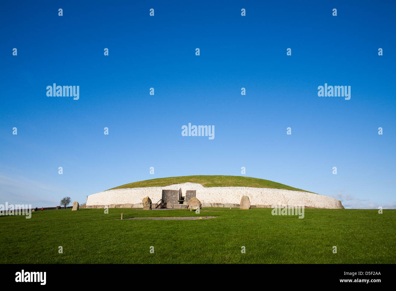 Newgrange, Co Meath, Irlanda Foto Stock