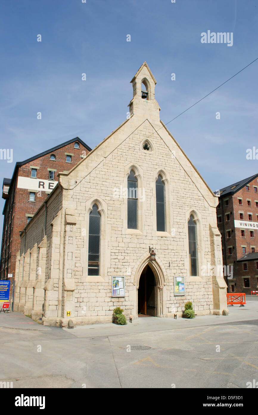 Mariners Cappella Gloucester Docks Gloucestershire England Regno Unito Foto Stock