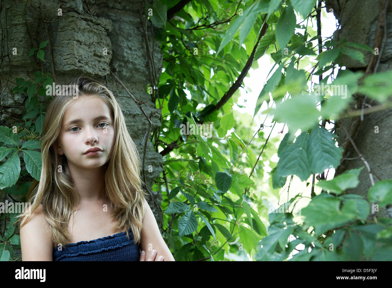 Bello tween Foto Stock