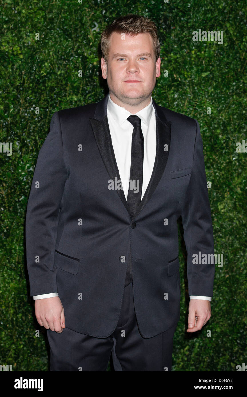 James Corden visto in occasione della 58a Londra Evening Standard Theatre Awards. Foto Stock