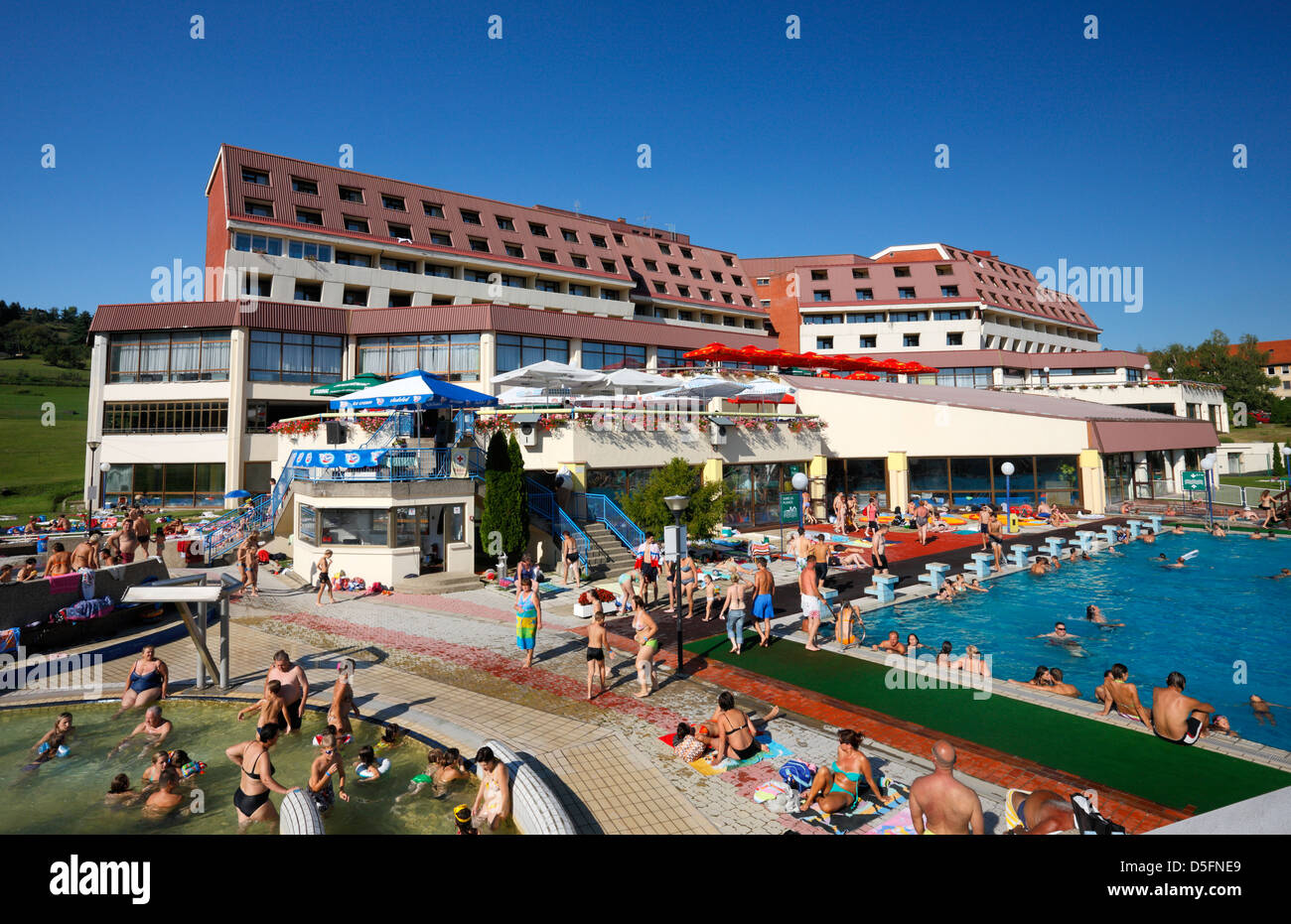 Varazdinske toplice, resort Hotel Minerva Foto Stock