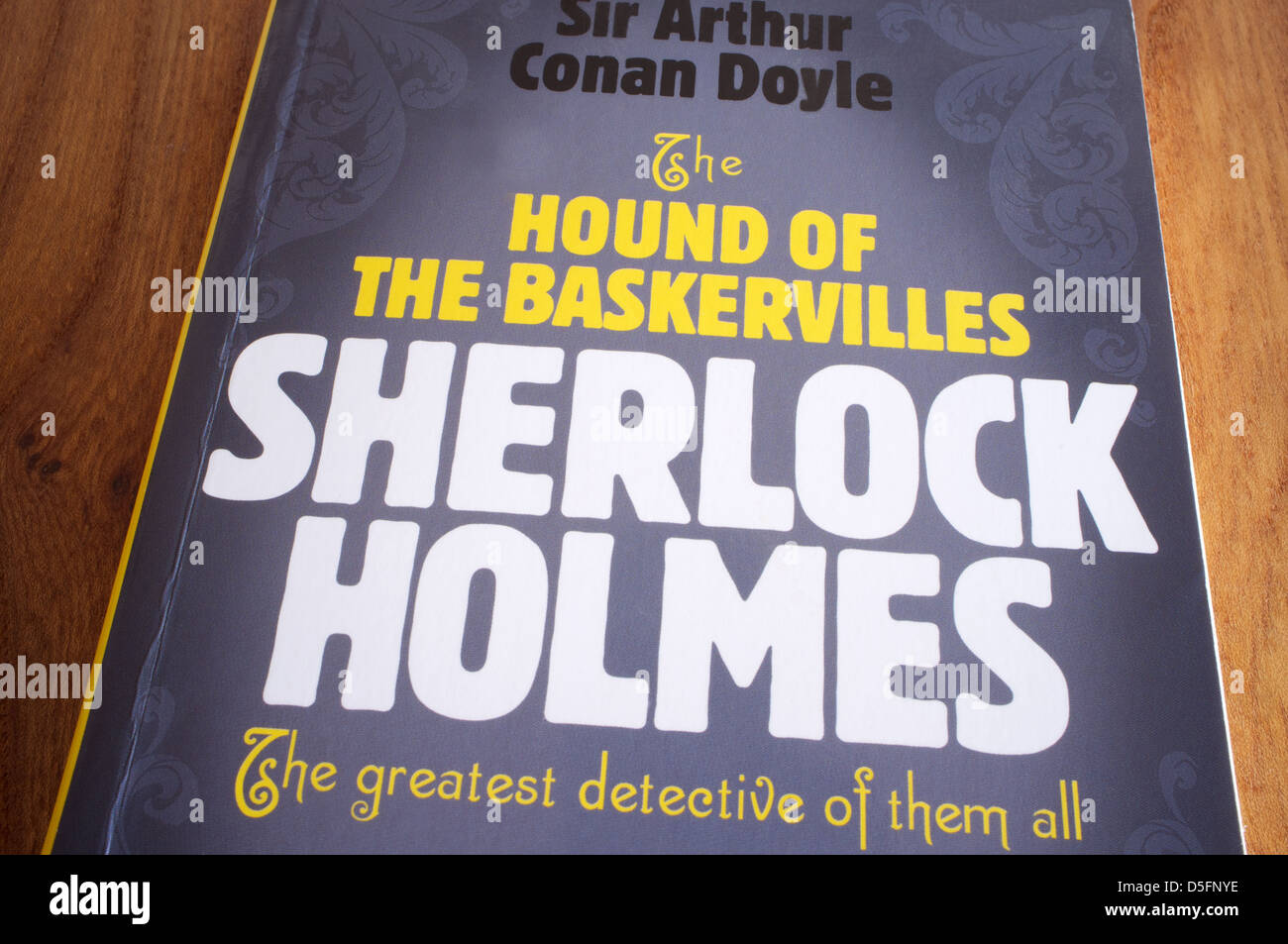 Hound del Baskervilles di Sir Arthur Conan Doyle Foto Stock