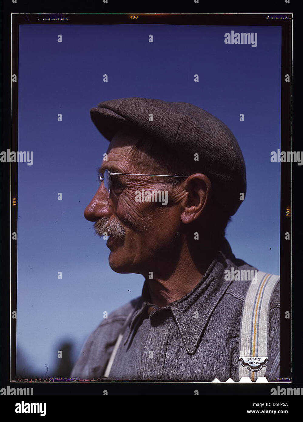 Gus Fun, un agricoltore che è venuto dalla Germania 40 anni fa, Southington, Conn. (LOC) Foto Stock