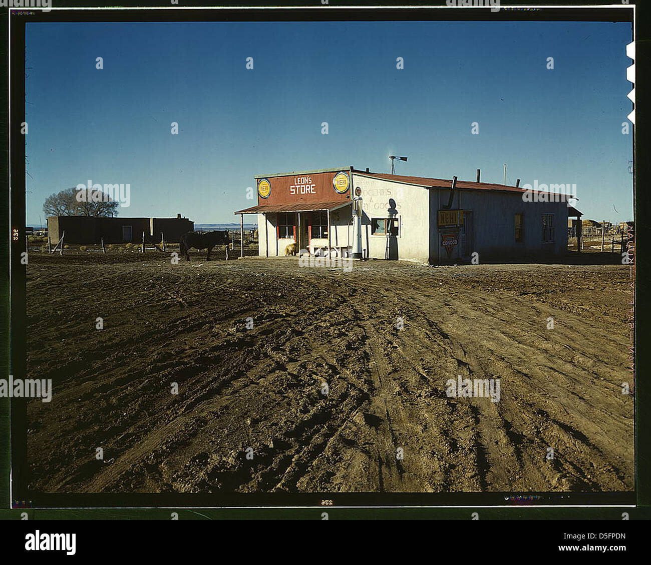 General Store, vicino a questa, Taos County, N[ew] Mex[ico] (LOC) Foto Stock