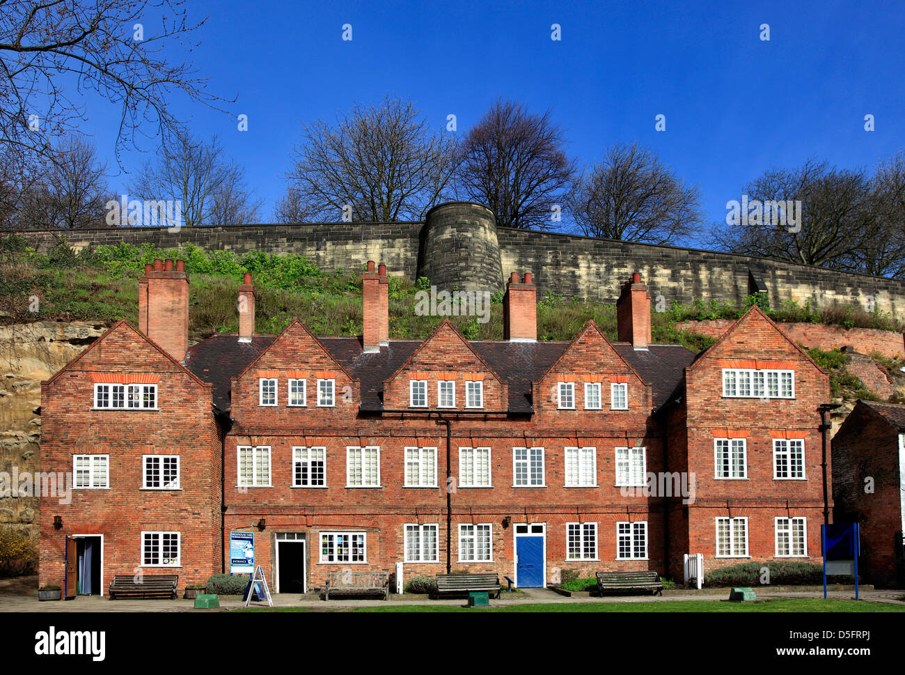 I tini di filtrazione Yard Museum, Centro citta' di Nottingham, Nottinghamshire, Inghilterra, Gran Bretagna; Regno Unito Foto Stock