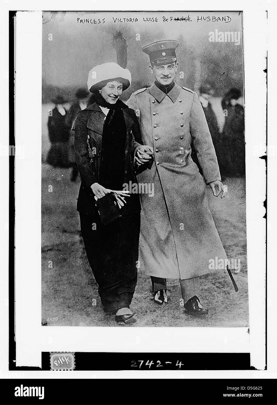 La Principessa Victoria Louise e suo marito (LOC) Foto Stock