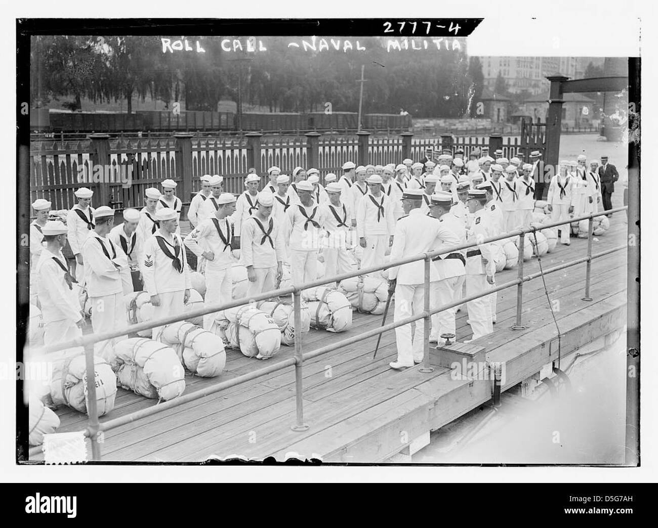 Roll Call - Milizia navale (LOC) Foto Stock