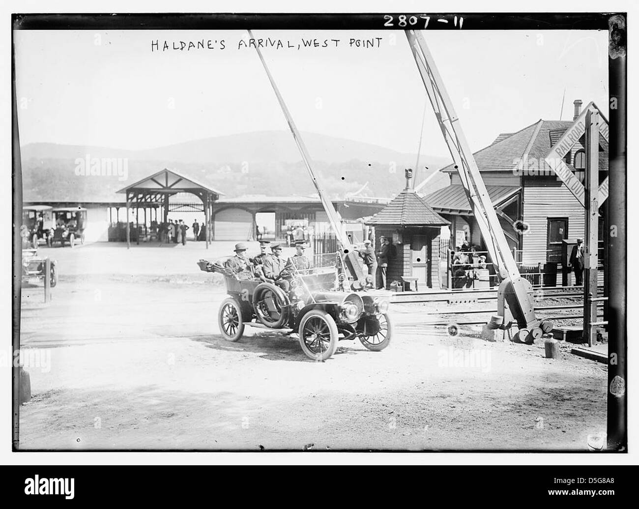 Haldane dell'arrivo, West Point (LOC) Foto Stock