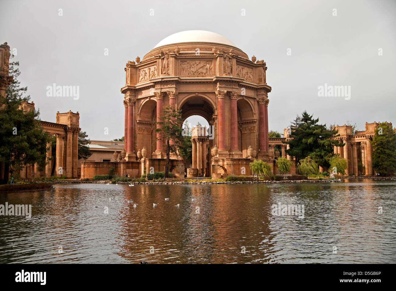 Il Palazzo delle Belle Arti a Marina del Distretto di San Francisco, California, Stati Uniti d'America, STATI UNITI D'AMERICA Foto Stock