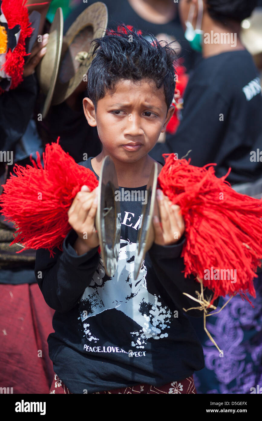 Ragazzo di balinese Foto Stock