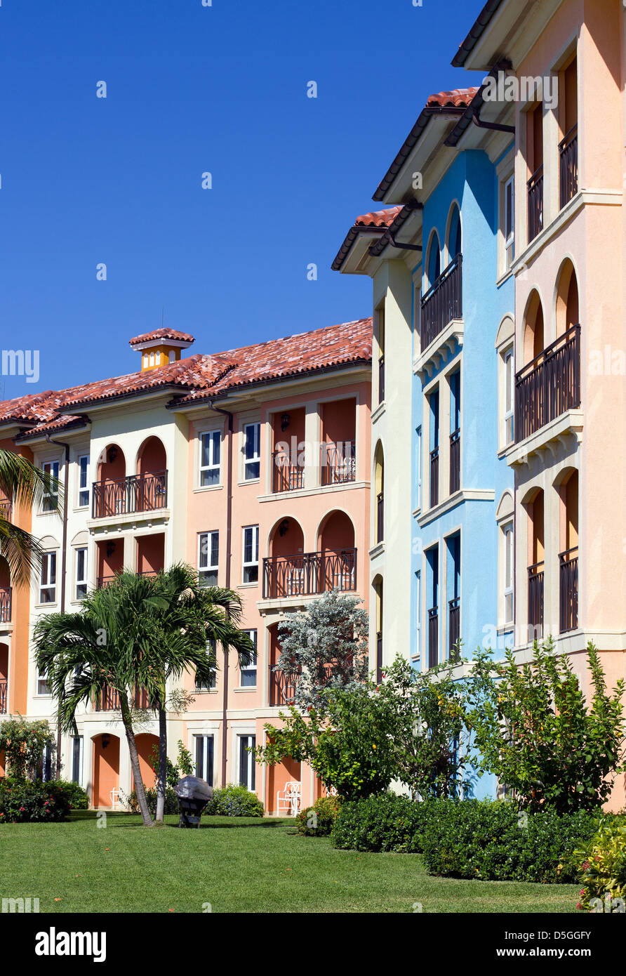 Tropical resort Foto Stock