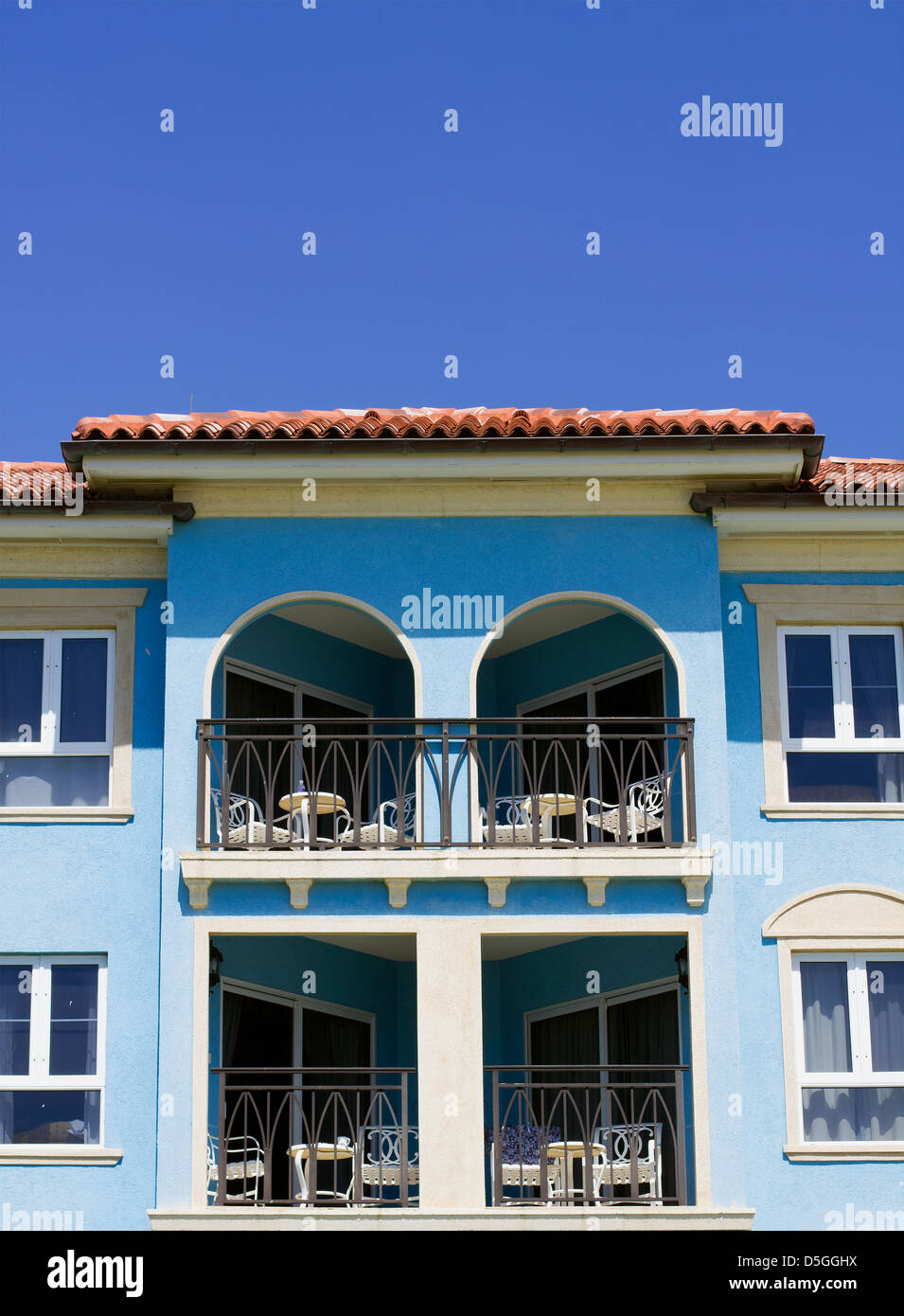 Tropical resort Foto Stock