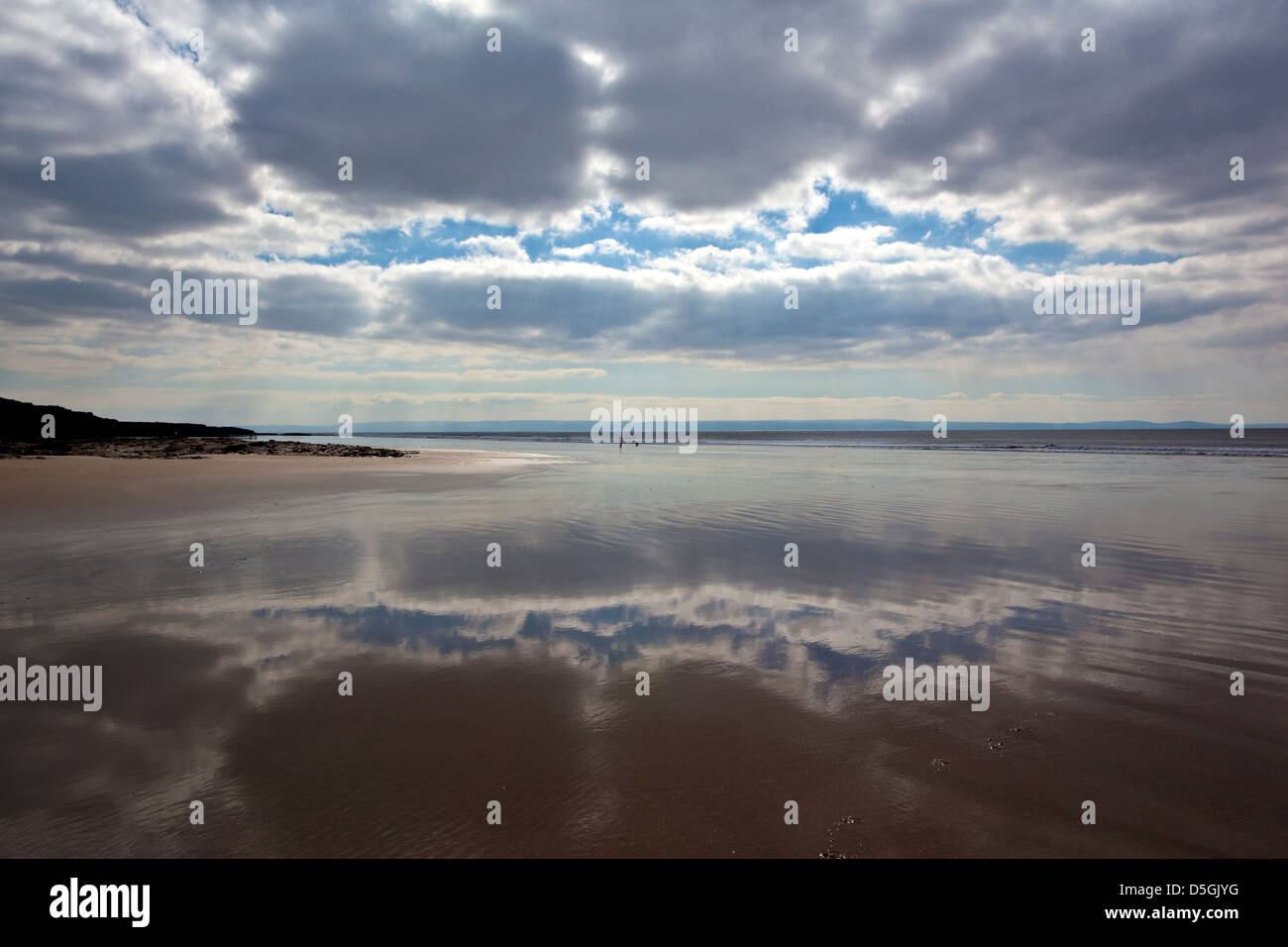 Resto Bay beach, Porthcawl, Wales, Regno Unito Foto Stock