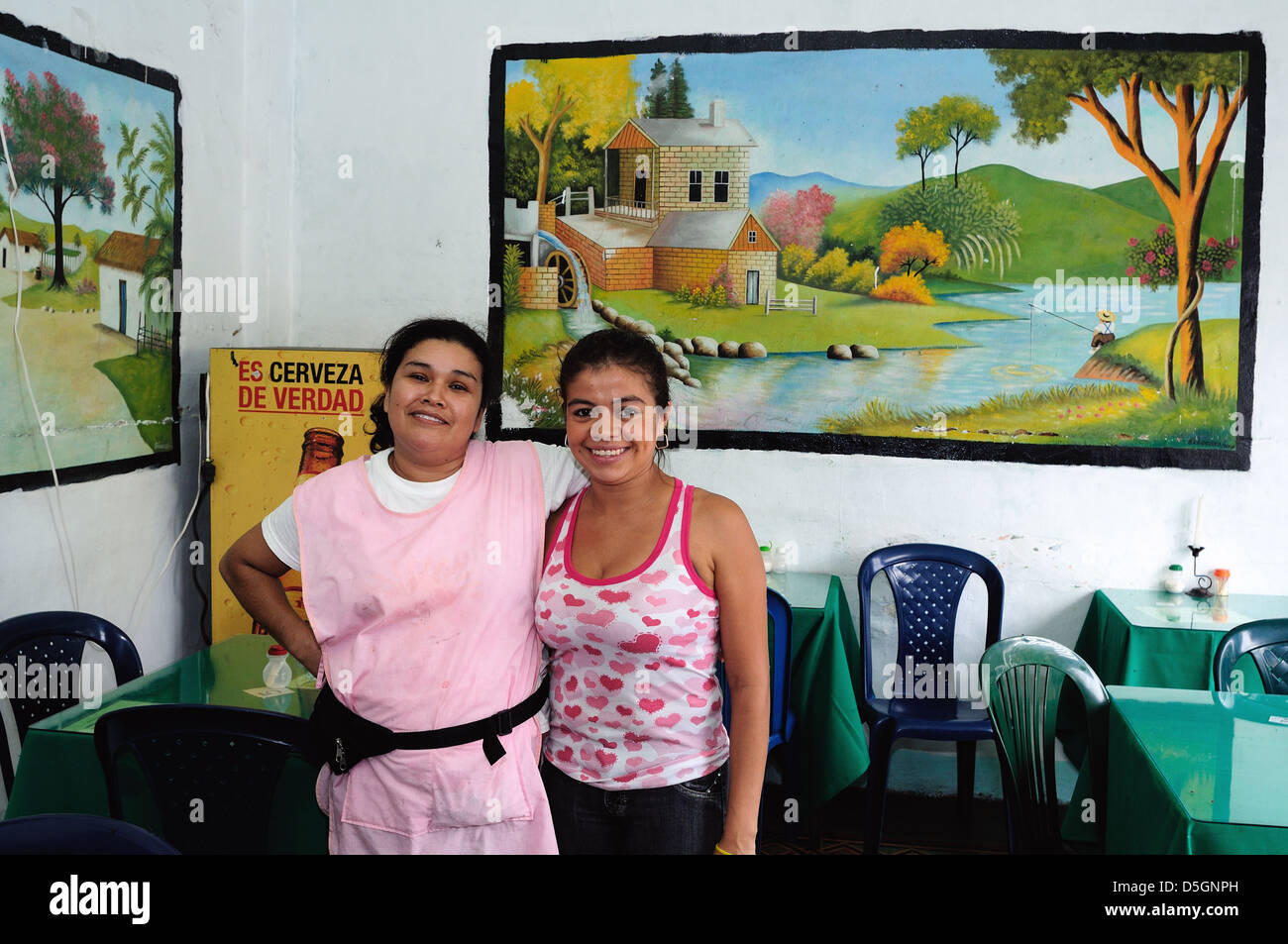 Ristorante in Rivera . Dipartimento di Huila. COLOMBIA Foto Stock