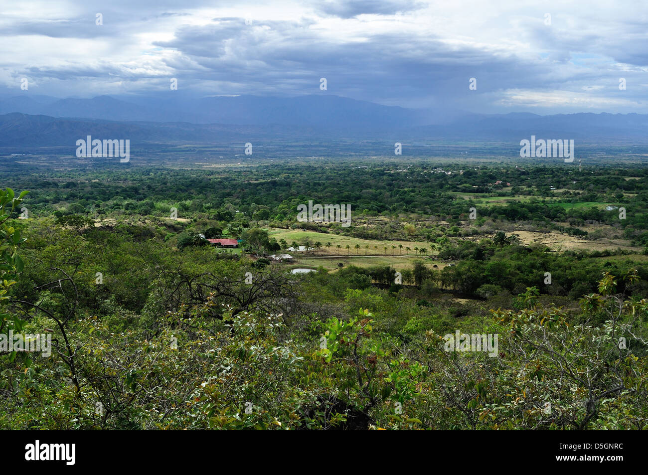 Vista di RIVERA . Dipartimento di Huila. COLOMBIA Foto Stock