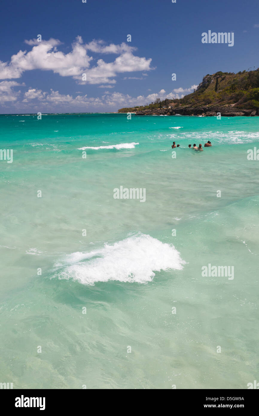 Cuba, l Avana, Playas del Este, Playa Jibacoa beach Foto Stock