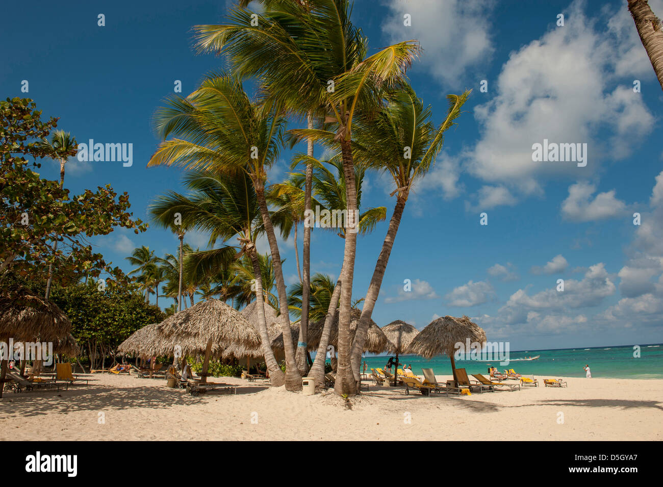 Repubblica Dominicana, Punta Cana, Higuey, Bavaro, Iberostar Grand, Bavaro Beach Foto Stock