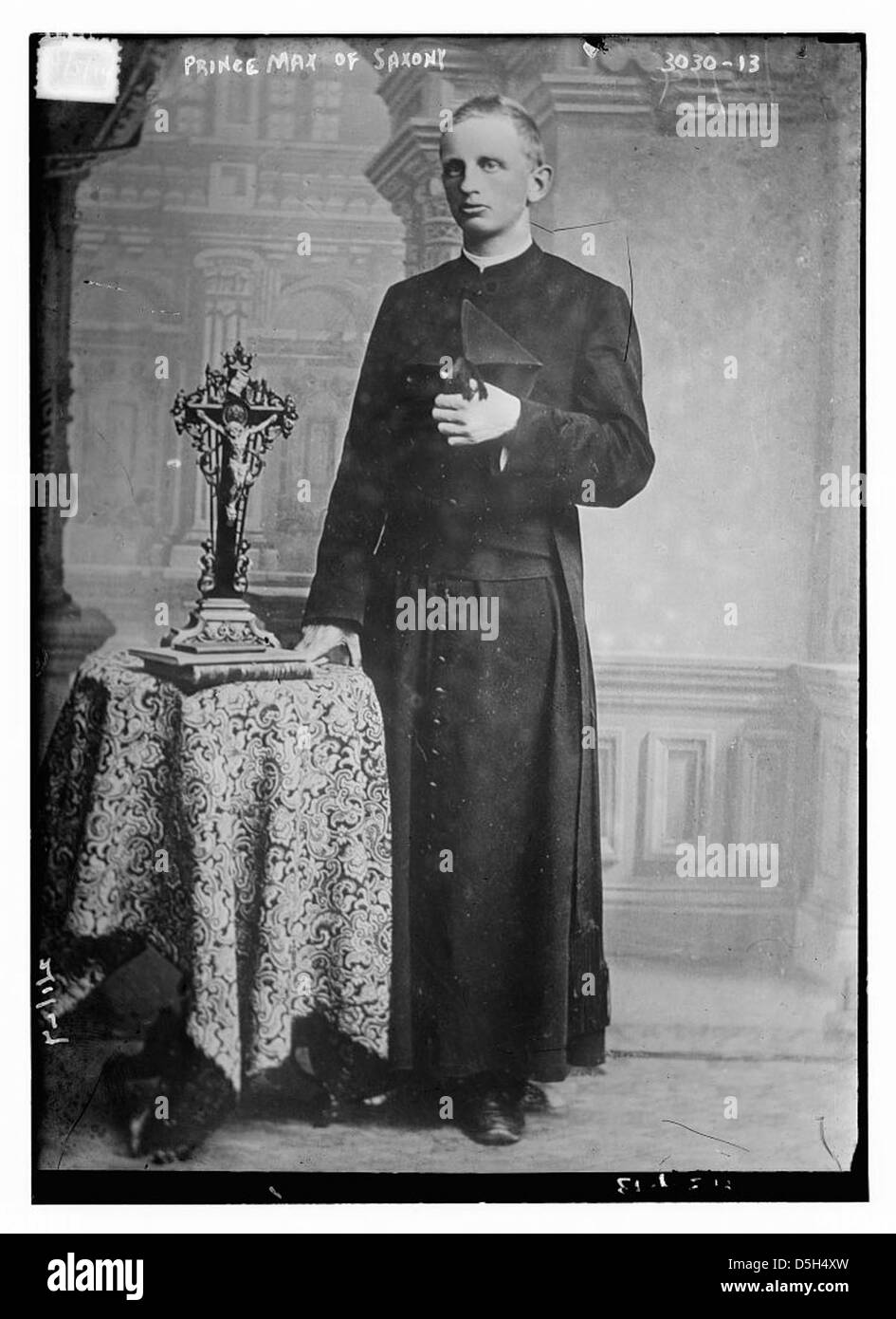 Il Principe Max di Sassonia (LOC) Foto Stock