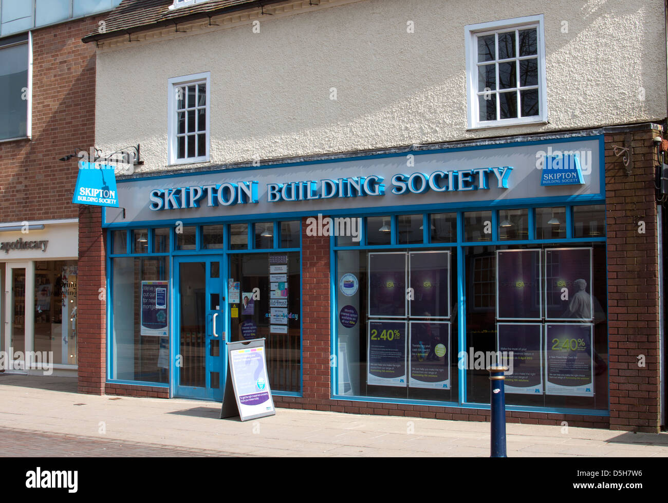 Skipton Building Society branch, Solihull, Regno Unito Foto Stock