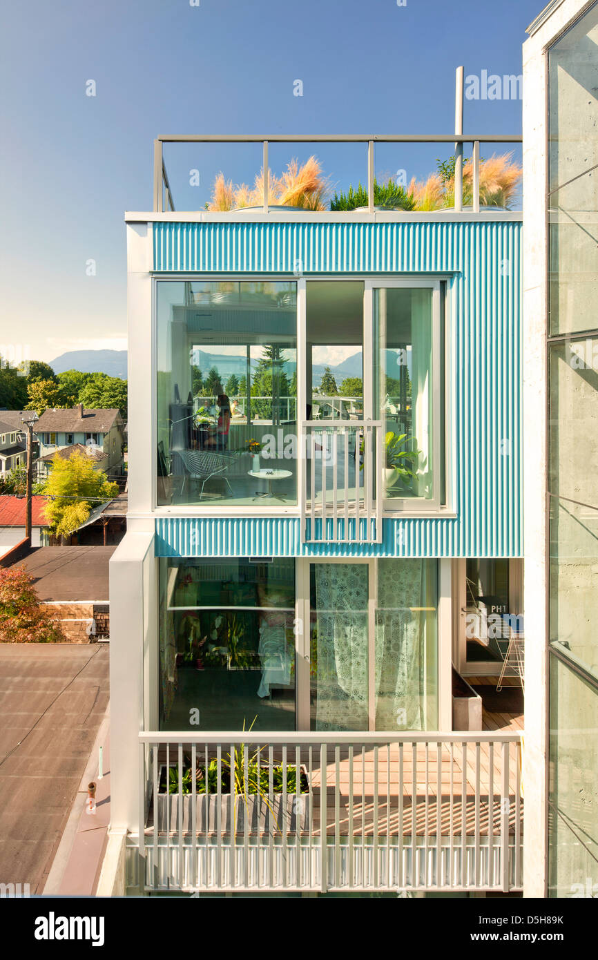 Monad, Vancouver, Canada. Architetto: LWPAC, 2012. Foto Stock
