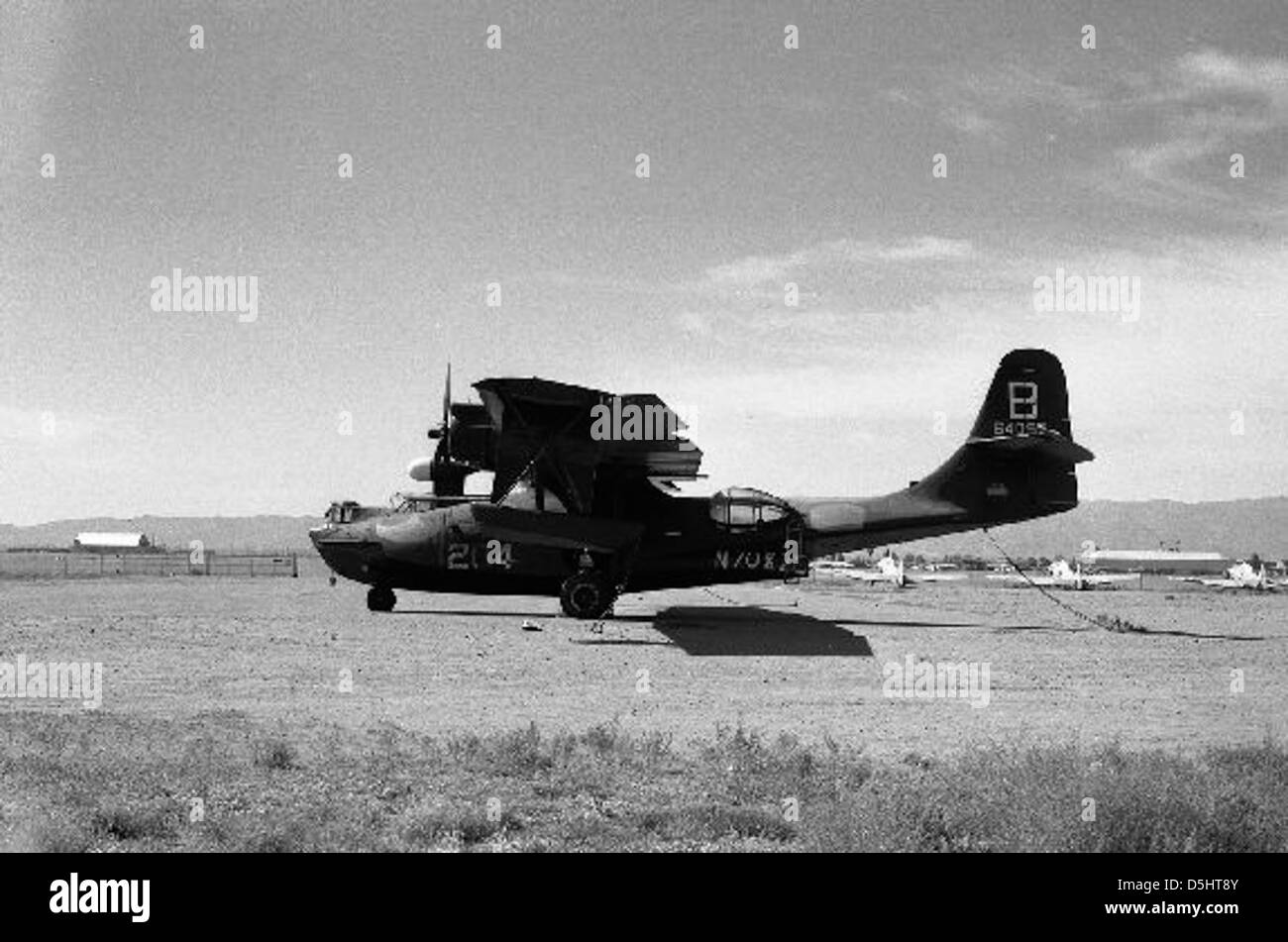 Diritto consolidato costruttiva PBY-6A, 64057, N7082C, Litchfield Park Foto Stock