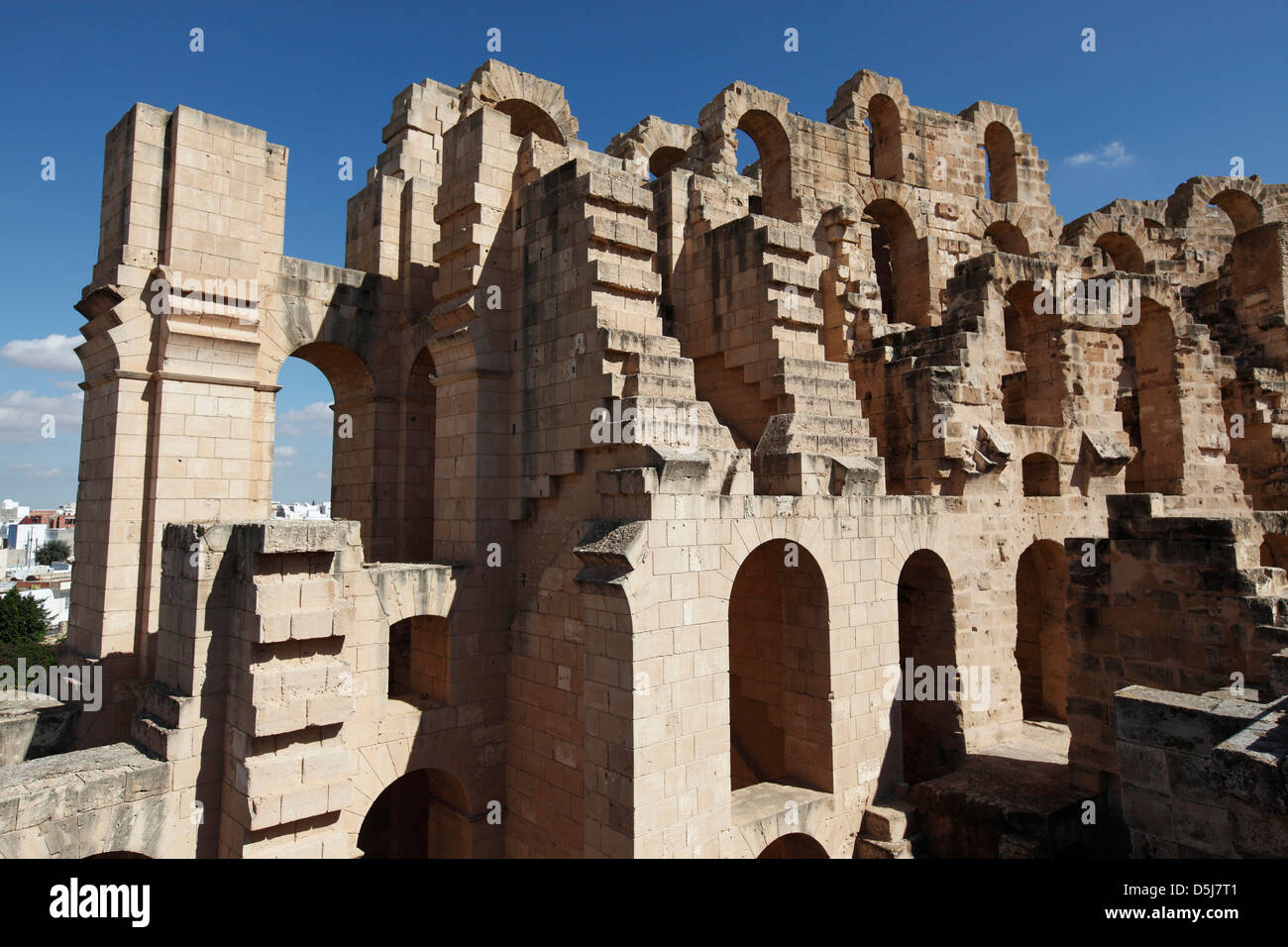 El Djem Mahdia Tunisia Viaggi Turismo Foto Stock