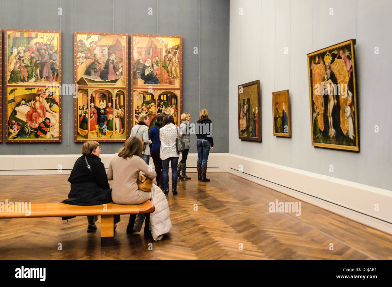 Lunghe notti dei musei, Germania, Berlino, Galleria di immagini, Foto Stock