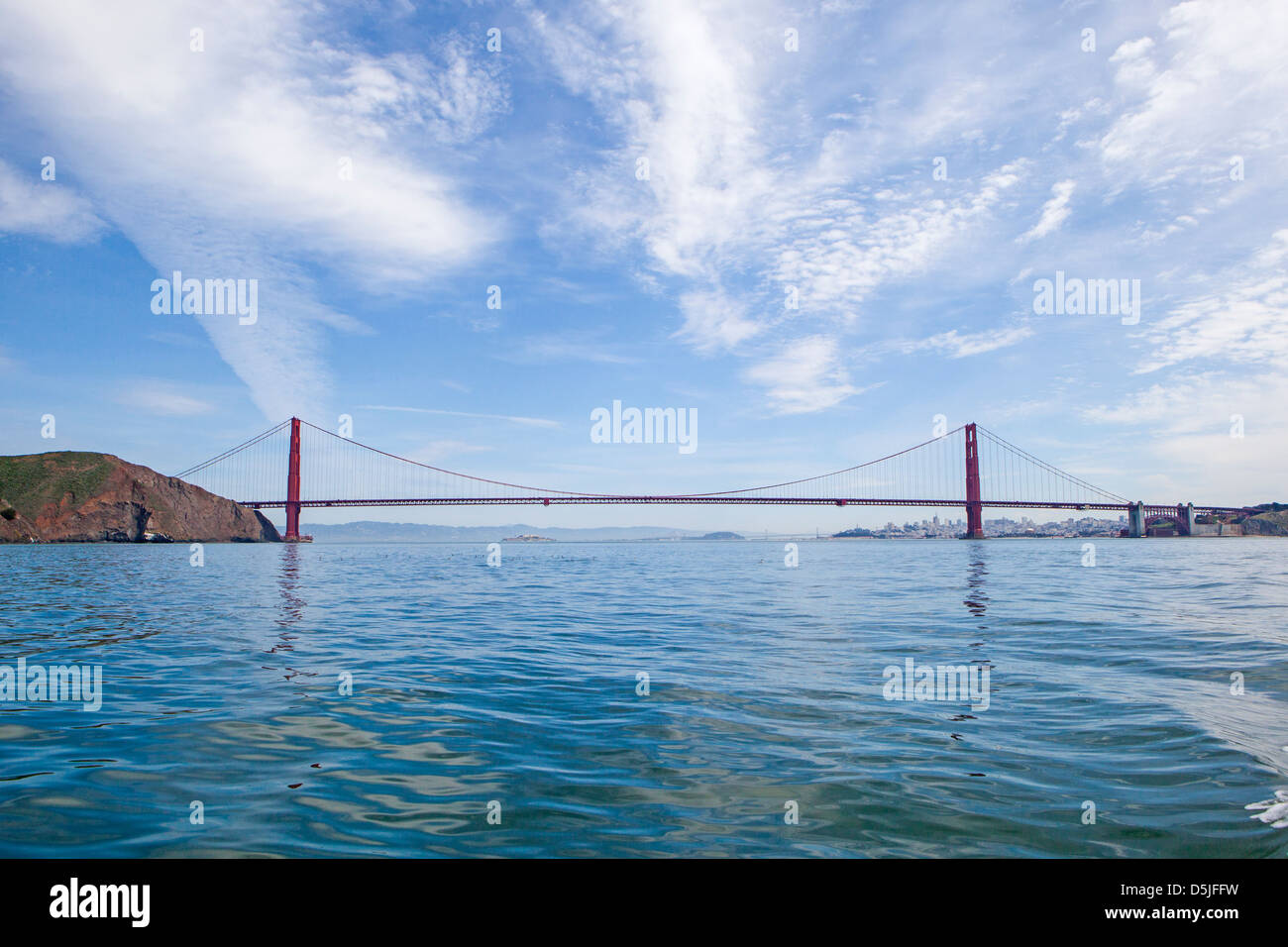 Golden Gate Bridge di San Francisco, California Foto Stock