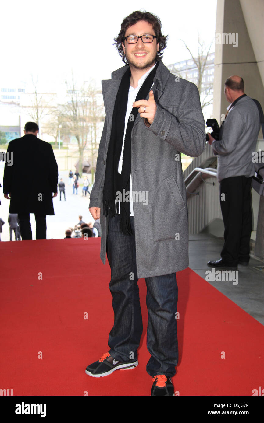 Felix Hassenfratz a Adolf Grimme Preis in teatro der Stadt Marl. Marl, Germania - 01.04.2011. Foto Stock