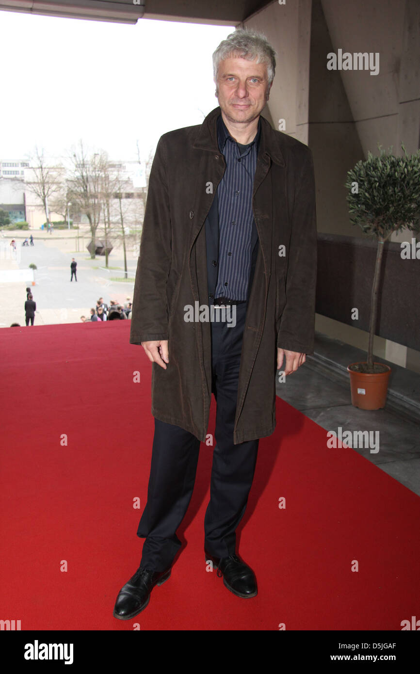 Udo Wachtveitl a Adolf Grimme Preis in teatro der Stadt Marl. Marl, Germania - 01.04.2011. Foto Stock