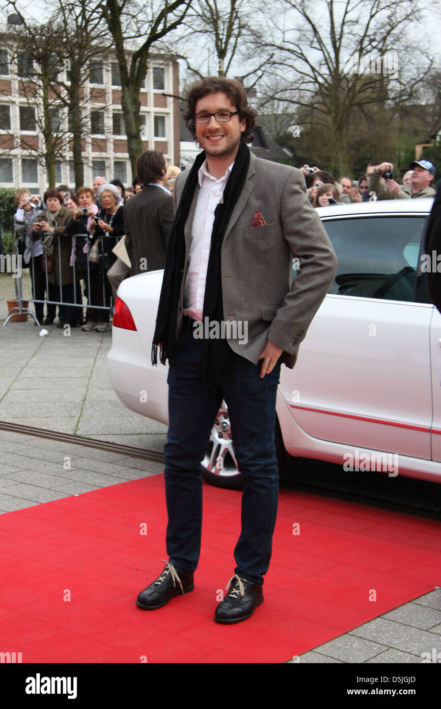 Felix Hassenfratz a Adolf Grimme Preis in teatro der Stadt Marl. Marl, Germania - 01.04.2011. Foto Stock