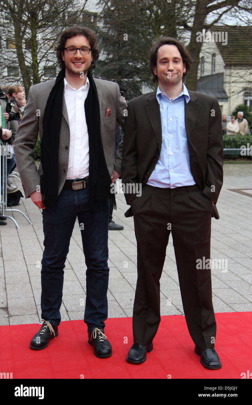 Felix Hassenfratz, ospite di Adolf Grimme Preis in teatro der Stadt Marl. Marl, Germania - 01.04.2011. Foto Stock