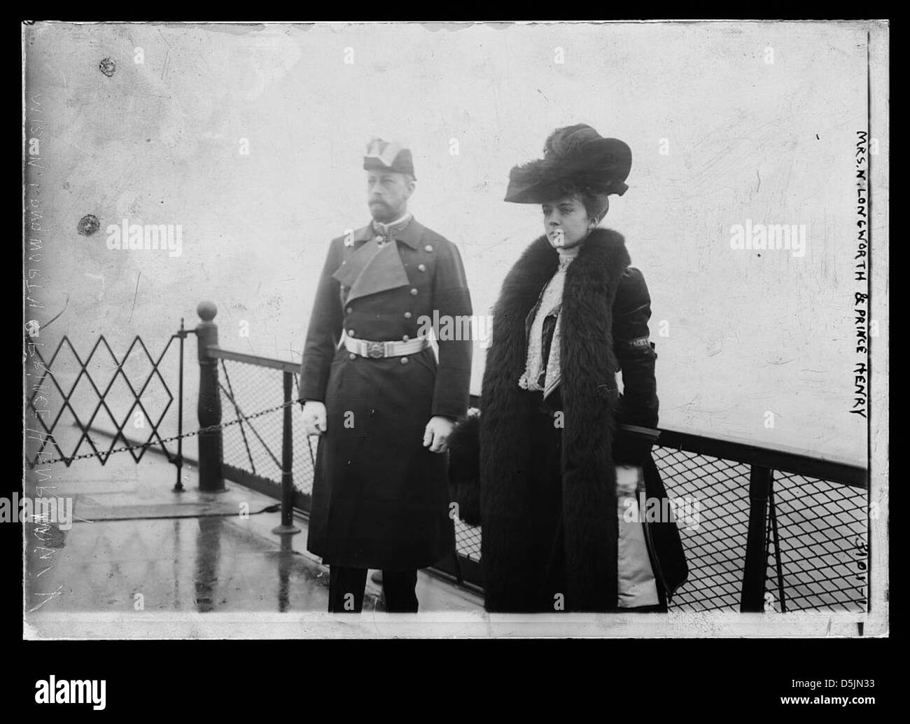 La sig.ra N. Longworth & principe Henry (LOC) Foto Stock